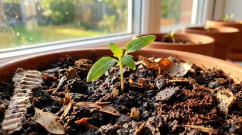 scoprite come utilizzare i rifiuti del bagno in giardinaggio: un tesoro prezioso per i vostri semi che protegge e nutre le giovani piante. smettete di gettarli via!